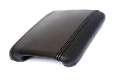 Black Console Armrest Cover Synthetic Leather For 08-12 Volvo C30/C70/S40/V50 • $18.59