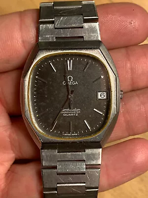 £330 • Buy Vintage Omega Constellation Quartz Mens Watch - 198.0123 - OG Bracelet, Spares