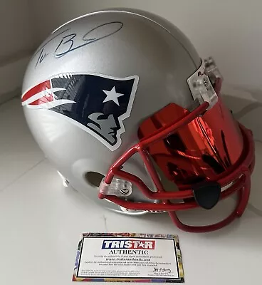 Tom Brady Autographed Patriots Full Size Helmetw/halogram Tristar Certification • $2500