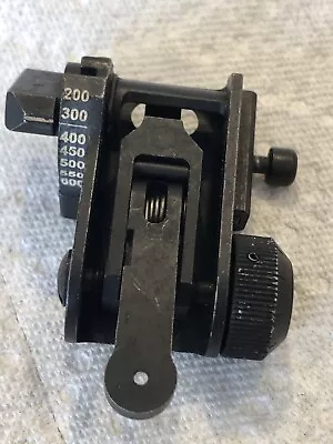 Genuine Matech Sight Genuine OGU83 Flip Up Rear Sight Picatinney Mount Sight #8 • $125