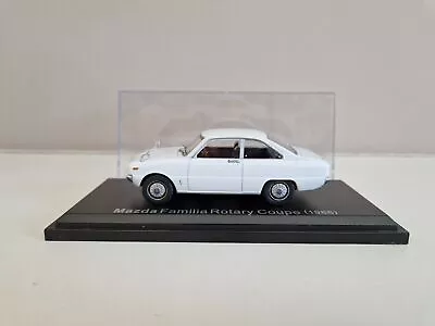 Hachette IXO 1/43 Mazda Familia Rotary Coupe - White - 1968 • $44.99