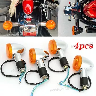 4pcs Turn Signals Tail Light Lamp For Honda VTX 1300 C R S RETRO VTX1800 Cruiser • $31.59