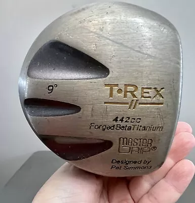 Master Grip T-Rex 442cc Driver 9 Degrees Forged Beta Titanium • $24.99