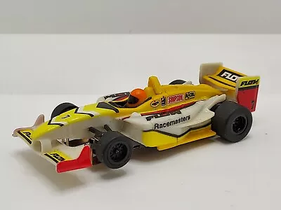 Afx Tomy Mega G Flow # 7 F1 Indy Slot Car Near Mint Clean Runs Strong Complete • $40