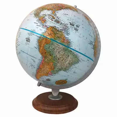 $70 Replogle Globes Raised Relief 12” Geographic Globe • $19.60