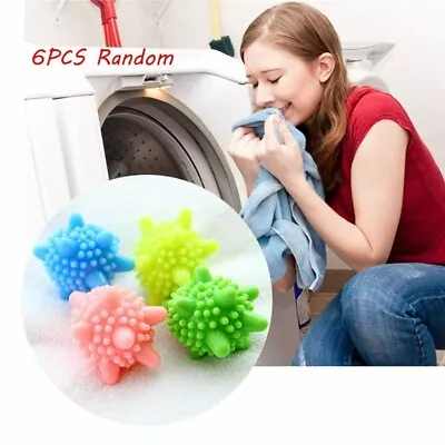 6x Eco Friendly Washing Machine Tumble Dryer Softener Balls **QUICK DISPATCH** • £4.50