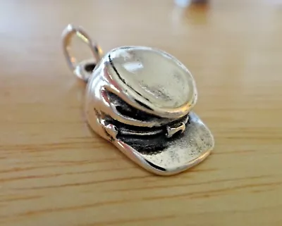 £29.73 • Buy Sterling Silver 3D 17x9mm Small Civil War Confederate Soldier Cap Hat Charm