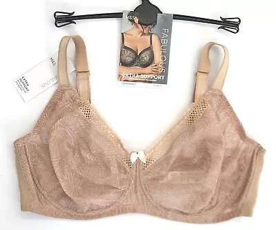 M&S Fabulous F+ Underwired Extra Support Bra Various Sizes NUDE BNWT • £15.95