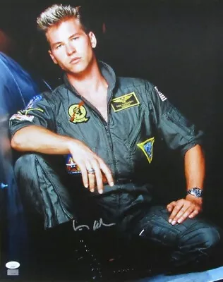 $1.25 • Buy Val Kilmer ICEMAN Signed/Autographed  Top Gun  16x20 Photo JSA