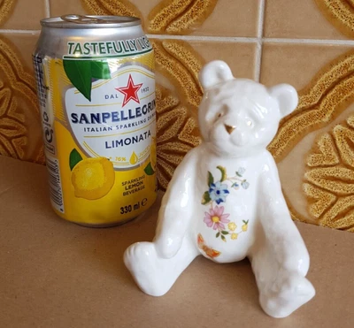 Aynsley Cottage Garden - TEDDY BEAR SITTING - Toy Animal Style Ornament • £9.99