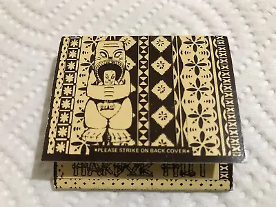 Vintage Tiki Matchbook Harbor Hut Morro Bay CA Full Unstruck 1-C • $14.99