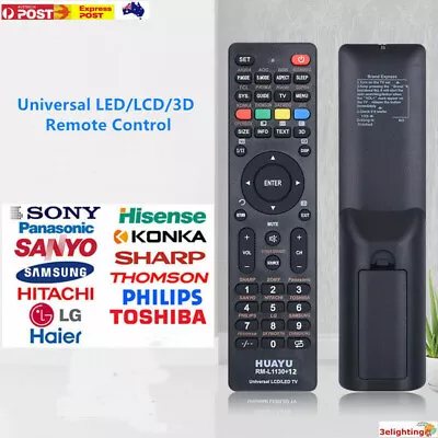 Universal TV Remote Control LCD/LED For Sony/Samsung/Panasonic/LG/Sharp/Sanyo AU • $9.99
