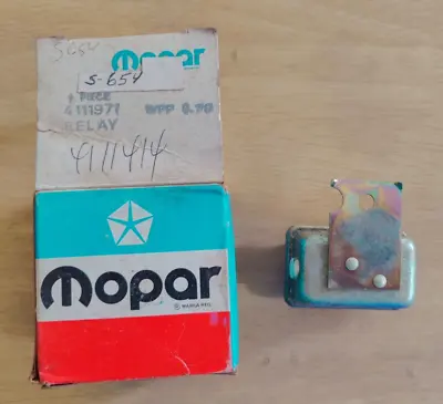 OEM NOS Mopar Starter Relay # 4111971 / Fits 1977-1988 Mopar • $17.99