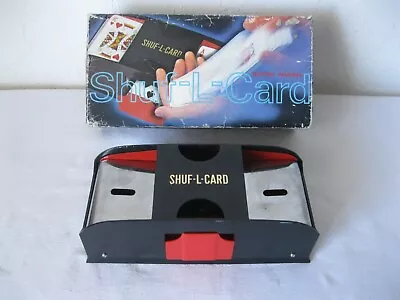 Vintage Waco SHUF-L-CARD Automatic Card Shuffler (Battery Powered) - Working • $19.95