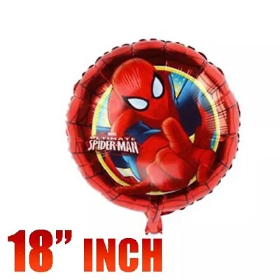 Spider Man Superhero Marvel Foil Balloons Helium Party Birthday 18  BALLONS UK • £2.49