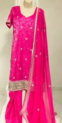 $50 • Buy Designer Indian Anarkali Salwar Kameez Saree Suit