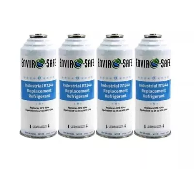 R 134a Refrigerant Replacement Cans- Coldest Refrigerant For Auto - 4 Pack • $60