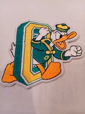 The University Of Oregon DUCKS  Vintage Embroidered Iron On Patch 3  X 3  A1 • $6.69