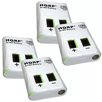 4-Pack HQRP Battery For Motorola M53617 53617 MH230 MH230R MH230TPR MB140 MB140R • $25.95