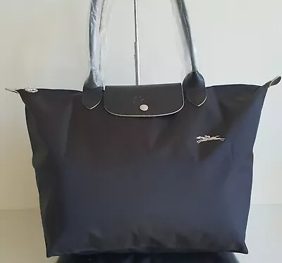 Longchamp Le Pliage Club Large Shoulder Tote Bag Special Black • $139