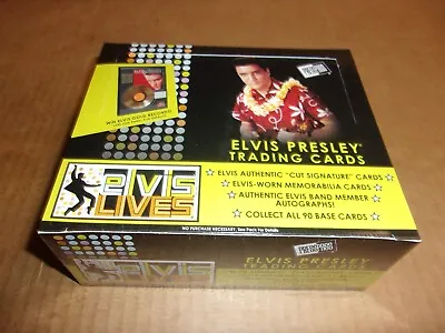 2006 Elvis Presley Lives 24 Pack Trading Cards Box Factory Sealed Press Pass New • $38.98