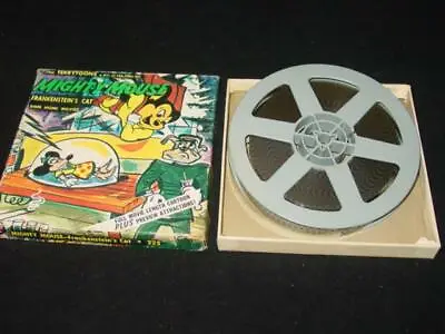 Ken Films - Terrytoons MIGHTY MOUSE Frankenstein's Cat - 8mm Vintage Movie #225 • $14.99