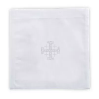 Chalice Pall With Jerusalem Cross 4-pack Polyester/Cotton 7  X 7  • $26.95