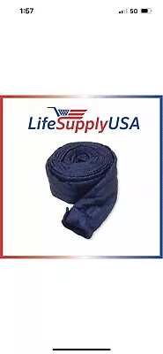 Padded Quilted Beam Zipper Central Vacuum Hose Cover Sock 35ft Vacsock • $27.90