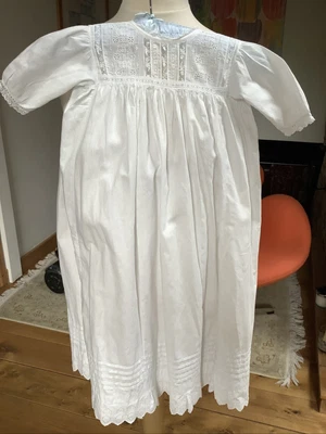 £10.50 • Buy Victorian Christening Gown Pure Cotton Lawn 