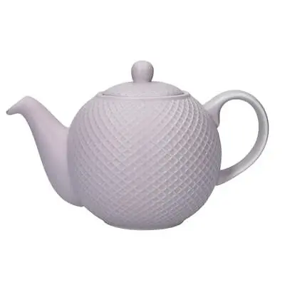 London Pottery Globe Dusty Lilac 4 Cup Textured Teapot • £26.95