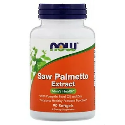 $84.50 • Buy Saw Palmetto Extract, With Pumpkin Seed Oil And Zinc, 160 Mg, 90 Softgels