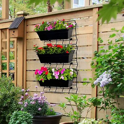 Cerbior Vertical Planter Outdoor Garden Wall Elevated Raised Bed Flower Herbs • $39.99