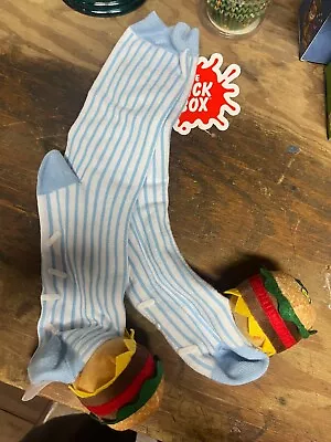 Nickelodeon The Nick Box Good Burger Slipper Socks Kenan And Kel New NEVER WORN! • £24.10