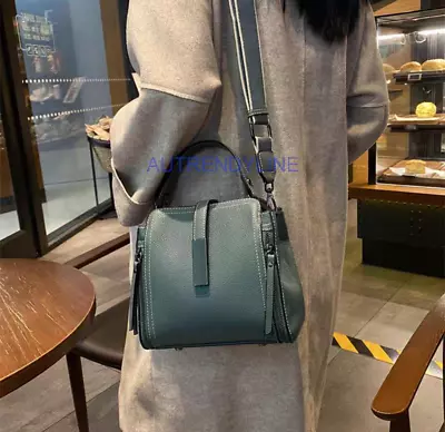 $89.98 • Buy Genuine Leather Multiple Function Stylish Woman Shoulder Crossbody Handbag AU
