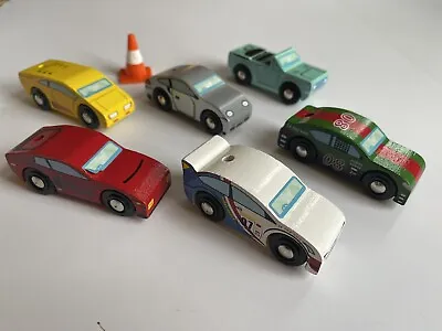 $18.95 • Buy Le Toy Van MONTECARLO SPORTS CARS 6 Pack Wooden Race Vehicles Child/Kid
