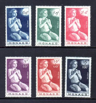 Monaco Semi-Postal 1946 Scott# B85-90 MNH VF • $2