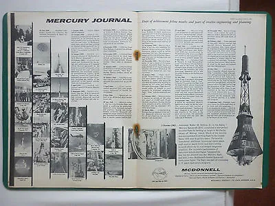 1/1963 Pub Mcdonnell Aircraft Mercury Journal Space Nasa Gemini Atlas Ad • $21.64