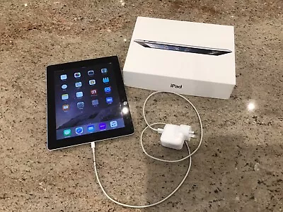 IPad Model A1460 4th Generation Wi-Fi Cellular 64GB Black In Original Box EUC • $280