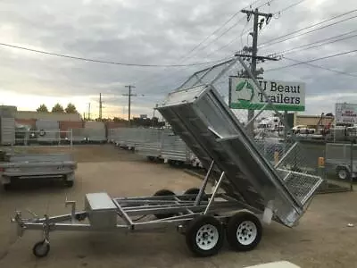 9x5 Tandem Tipper Trailer Galvanised Hydraulic 3500kg ATM • $8395