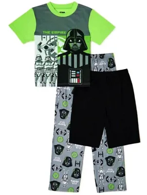 $17.80 • Buy NWT 8 Star Wars Empire Strikes Back Darth Vader Pajamas Birthday Spring Easter