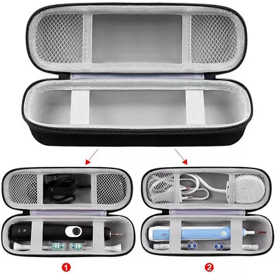 Electric Toothbrush And Charger Travel Case For Oral-B Pro Portable Holder Cover • $18.47