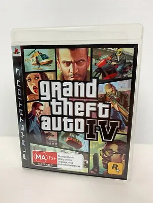 Sony Playstation 3 Grand Theft Auto IV Game R4 PAL AUS/NZ • $10.26