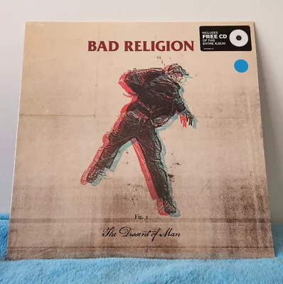 Bad Religion - 'The Dissent Of Man' Vinyl LP - Limited BLUE Colour BRAND NEW  • $90