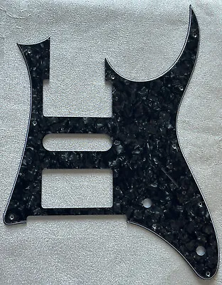 Custom For Ibanez RG 350 DX Style Guitar Pickguard 4-Ply Black Pearl • $11.99