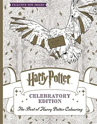 Harry Potter Colouring Book Celebratory Edition: The Best... By Brothers Warner • £3.59