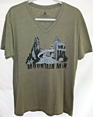 $17 • Buy Disney Parks Mountain Man T-Shirt - Size L