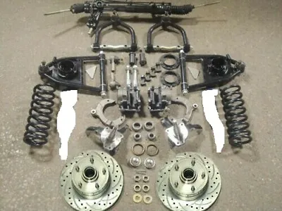 Mustang II 2 Front End Suspension IFS Power Rack Stock Height Street Rod 325# Wt • $849.87