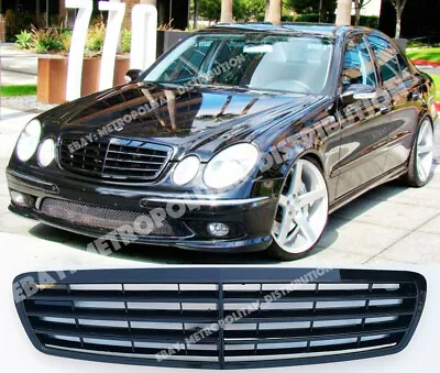 VIP Style Mercedes E W211 Saloon Estate 2002-06 Grille Gloss Black AMG E55 E63 • $160.61