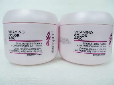 L'OREAL VITAMINO COLOR A OX GEL MASQUE 6.7 OZ (Lot Of 2) • $18