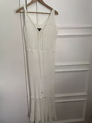 Karen Millen White  Crochet Dress • £30